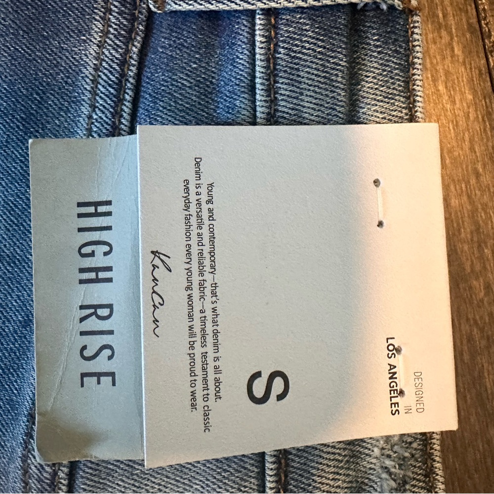 KanCan Light Blue Jean Shorts